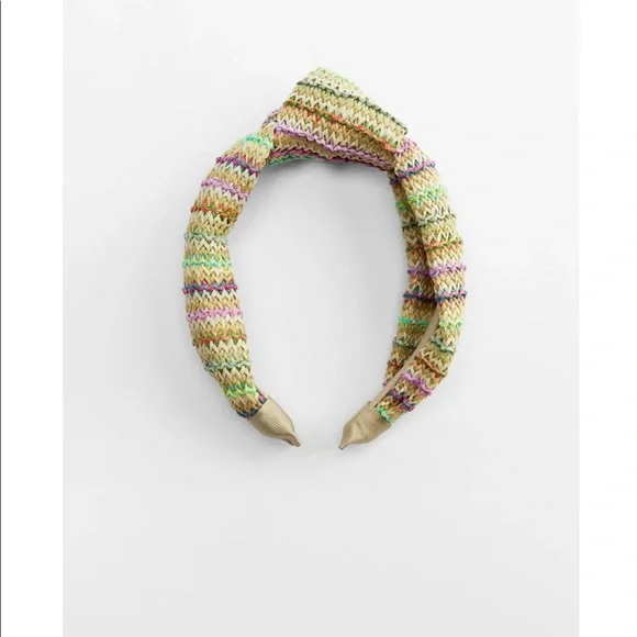 Zara | Accessories | Zara Woven Knotted Headband | Poshmark display picture 1